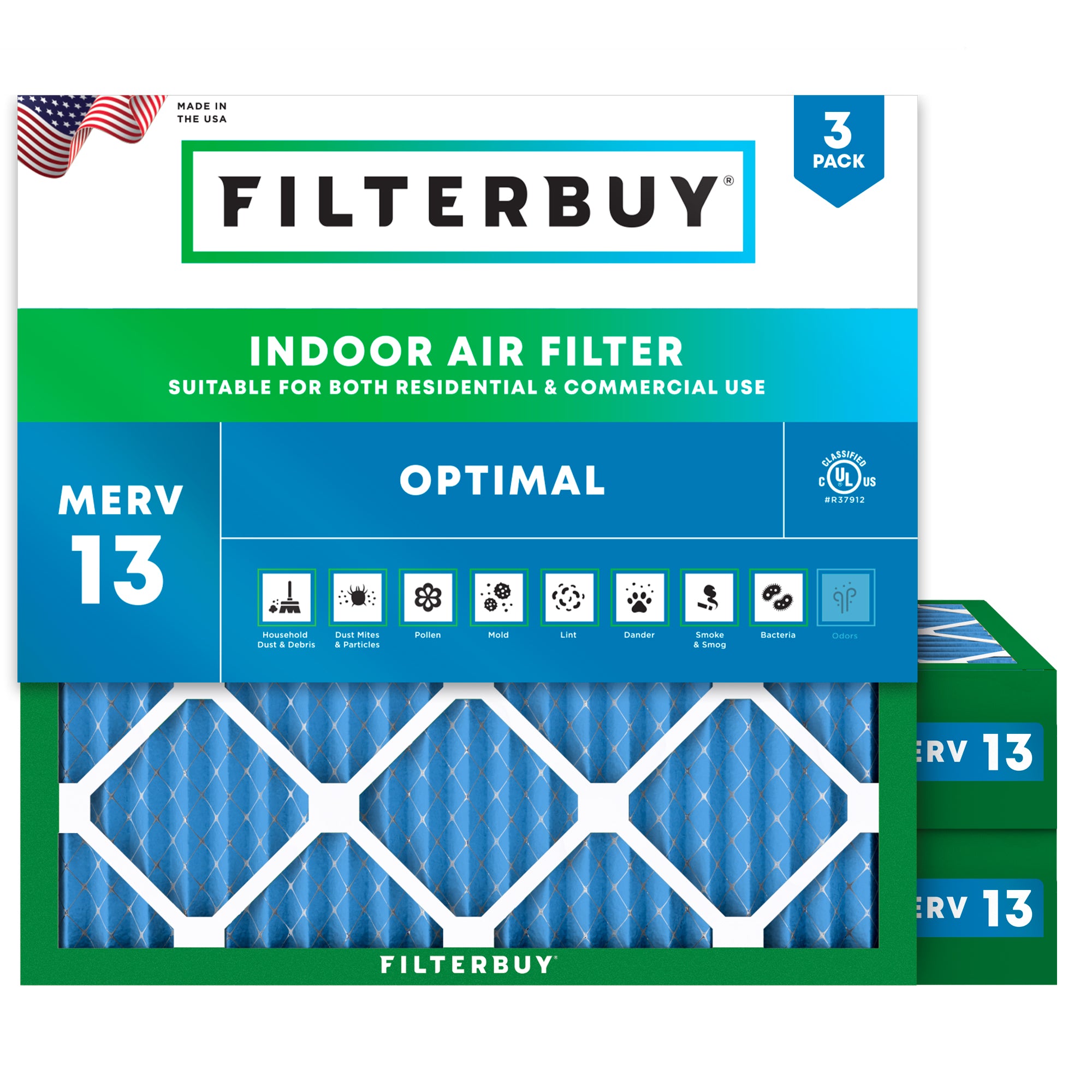 27x27x4 MERV 13 Air Filter