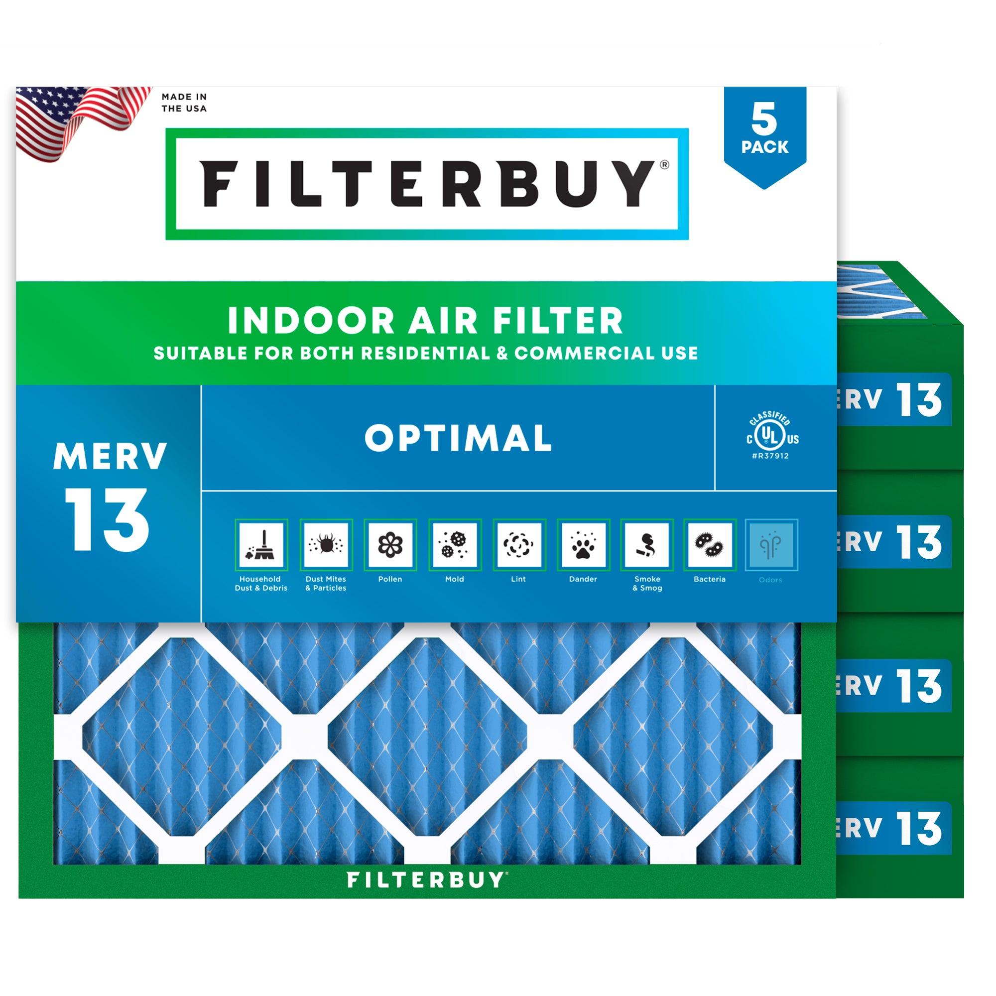 10x10x4 MERV 13 Air Filter