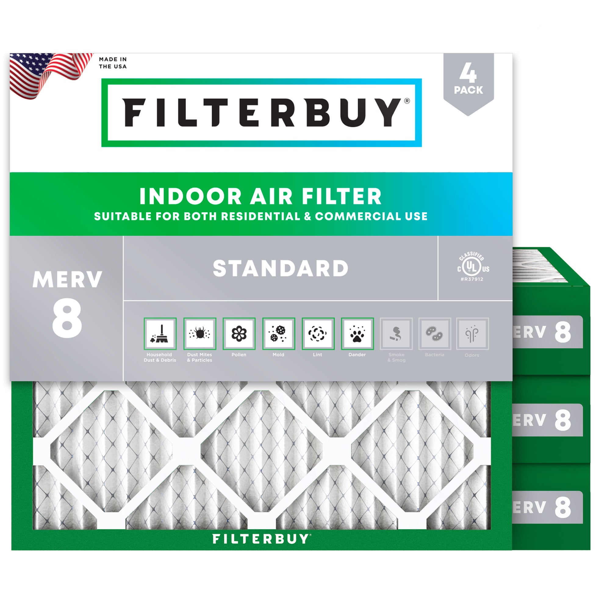 23-5x23-5x4 MERV 8 Air Filter