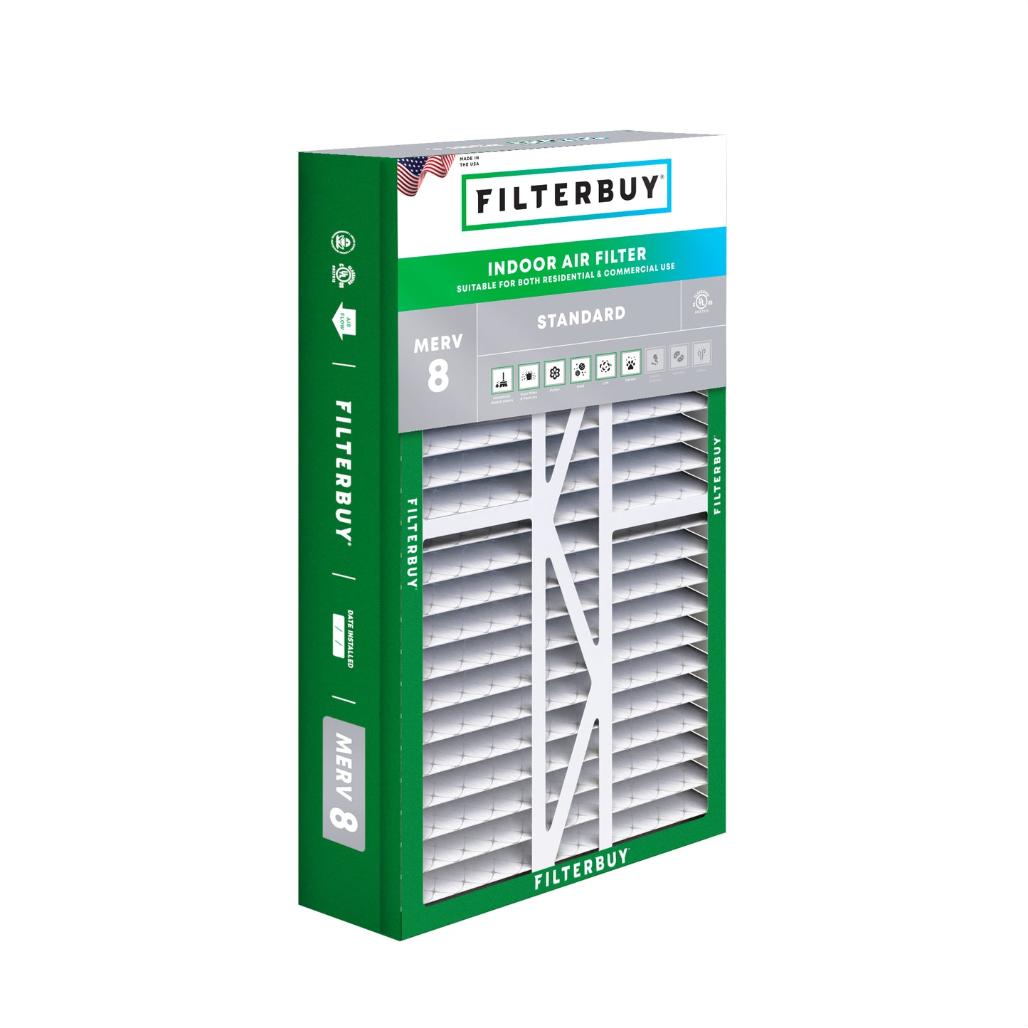 American Standard 17.5x27x5 MERV 8 Aftermarket Replacement Filter