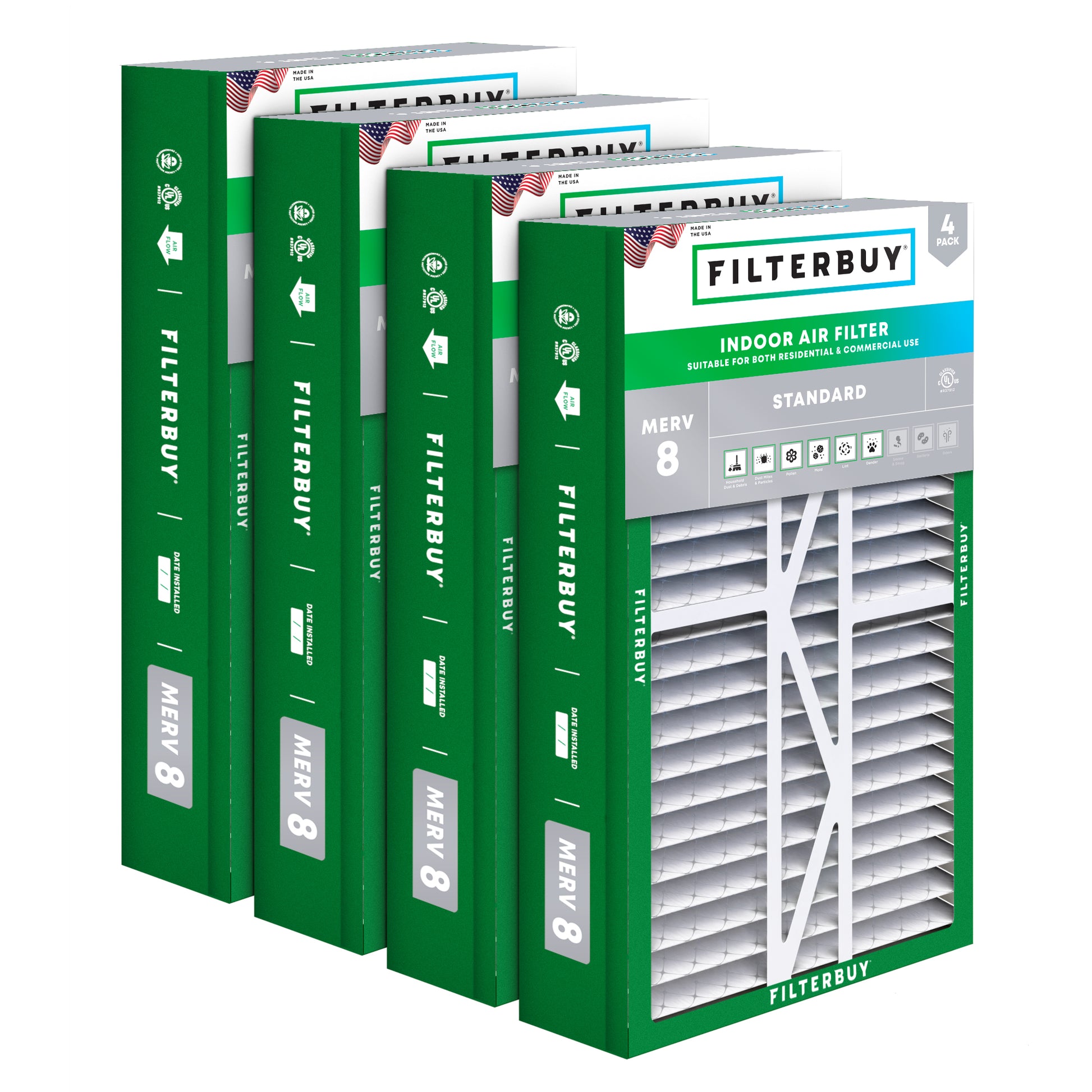 American Standard 17.5x27x5 MERV 8 Aftermarket Replacement Filter