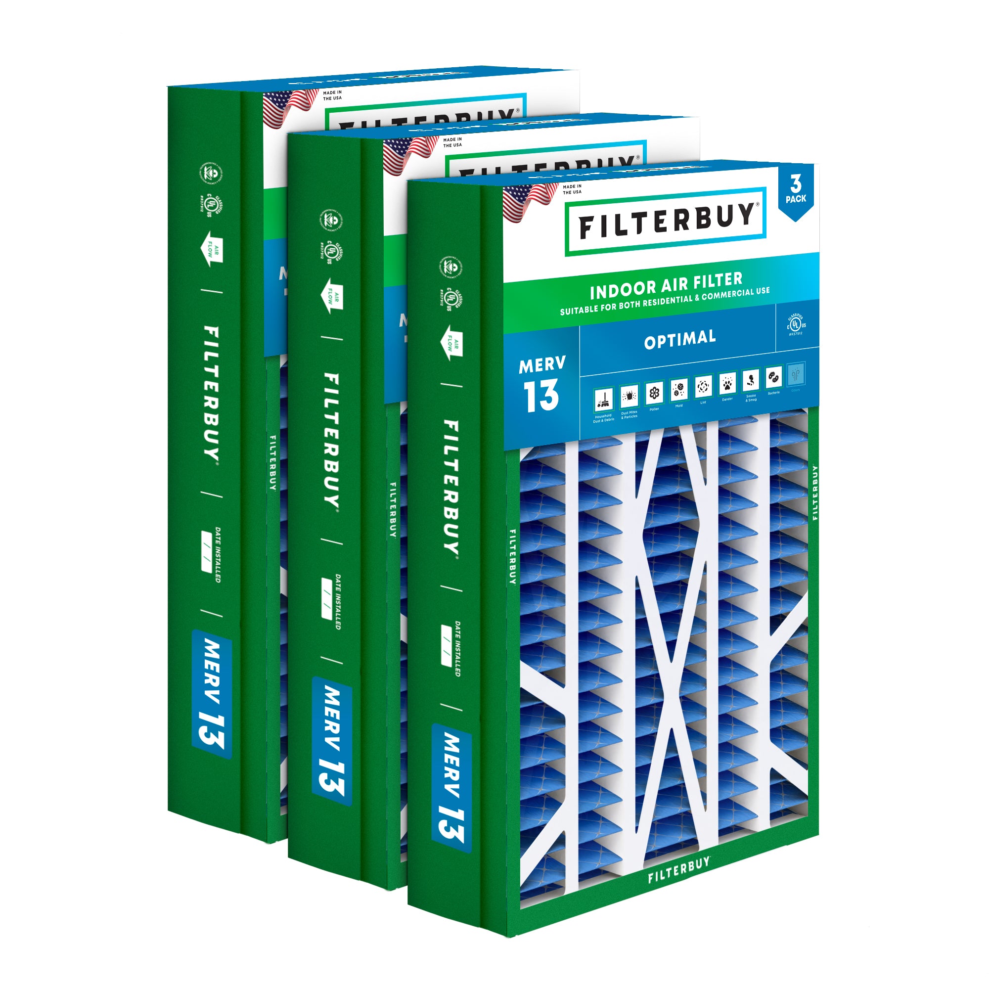 Trane 14.5x27x5 MERV 13 Aftermarket Replacement Filter