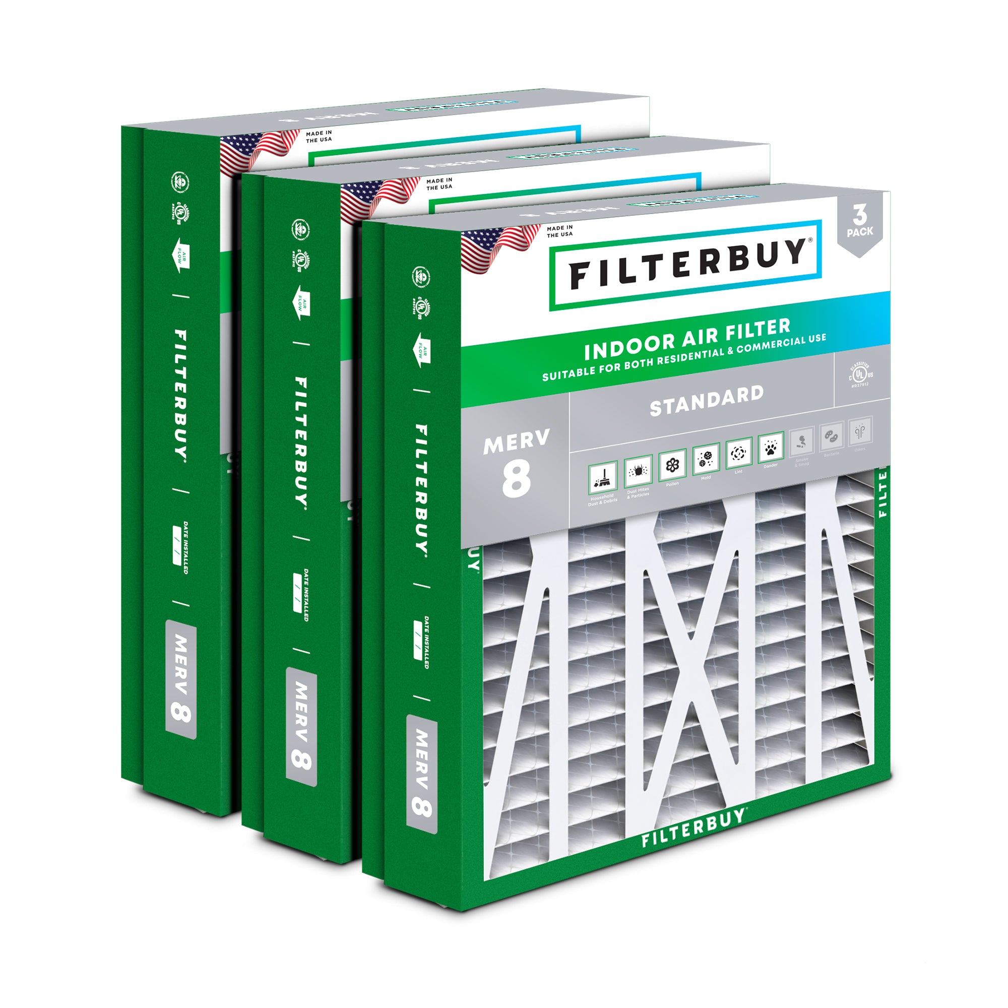 Trane 24.5x27x5 MERV 8 Aftermarket Replacement Filter