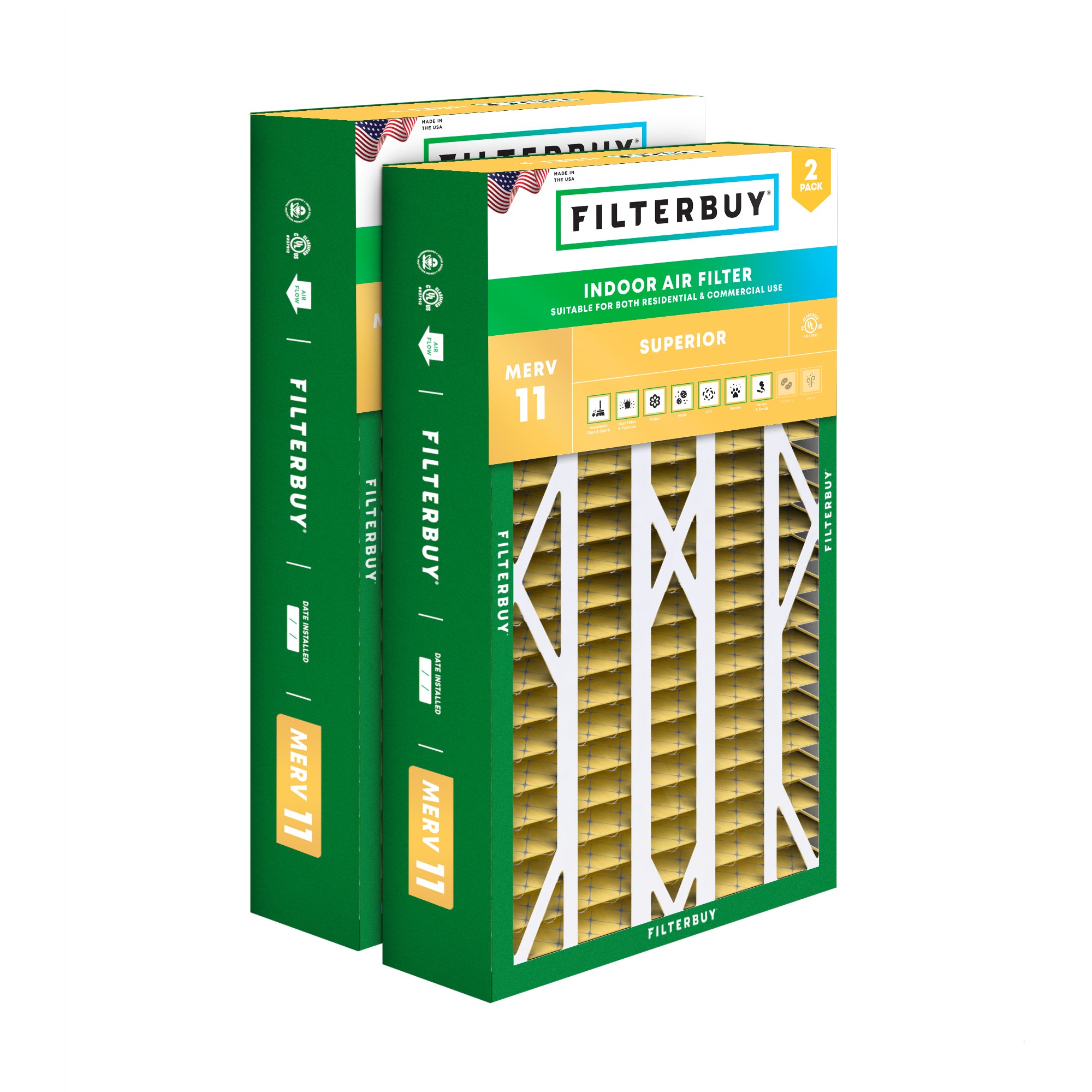 Electro-Air 16X26X5 MERV 11 Replacement Filter