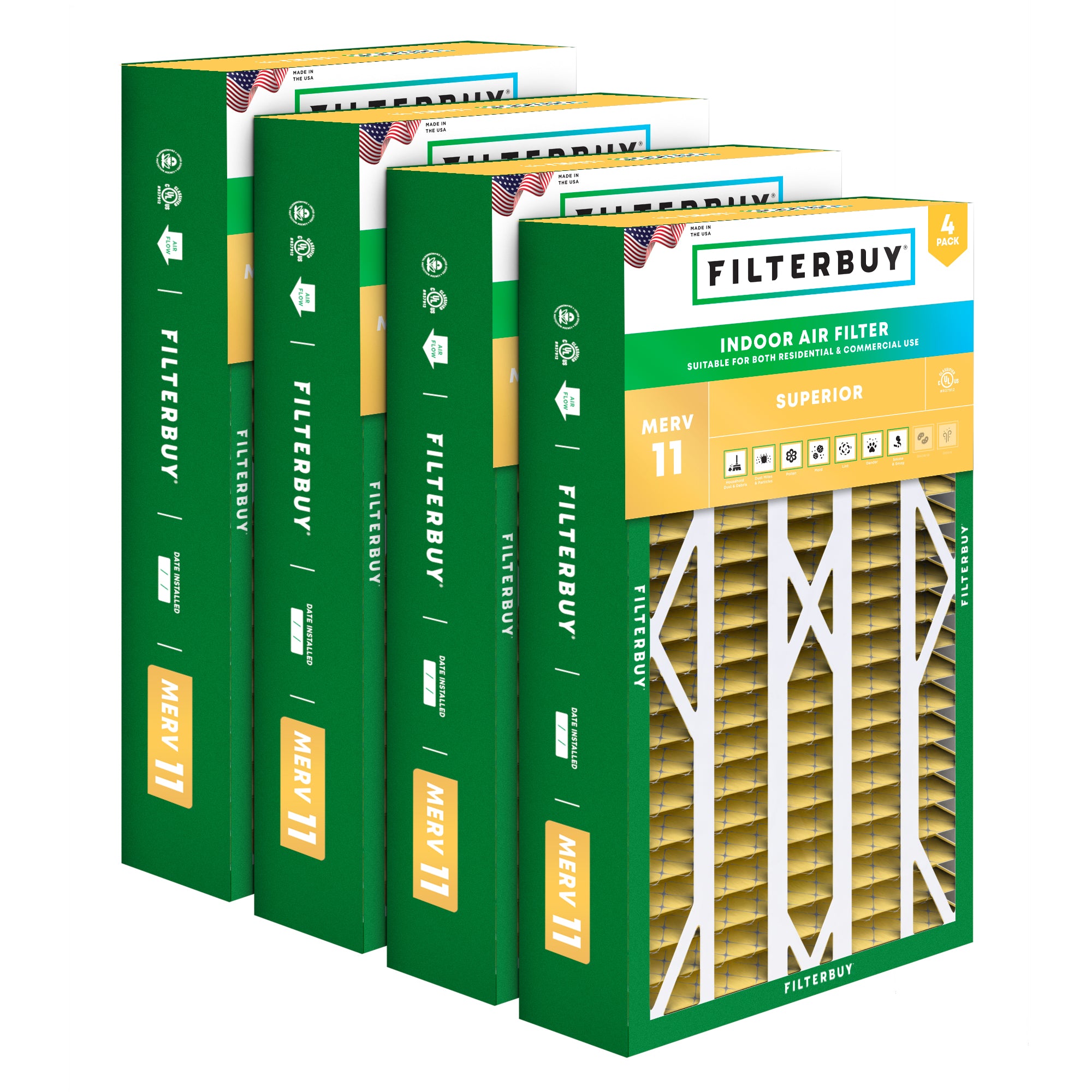 Electro-Air 16X26X5 MERV 11 Replacement Filter