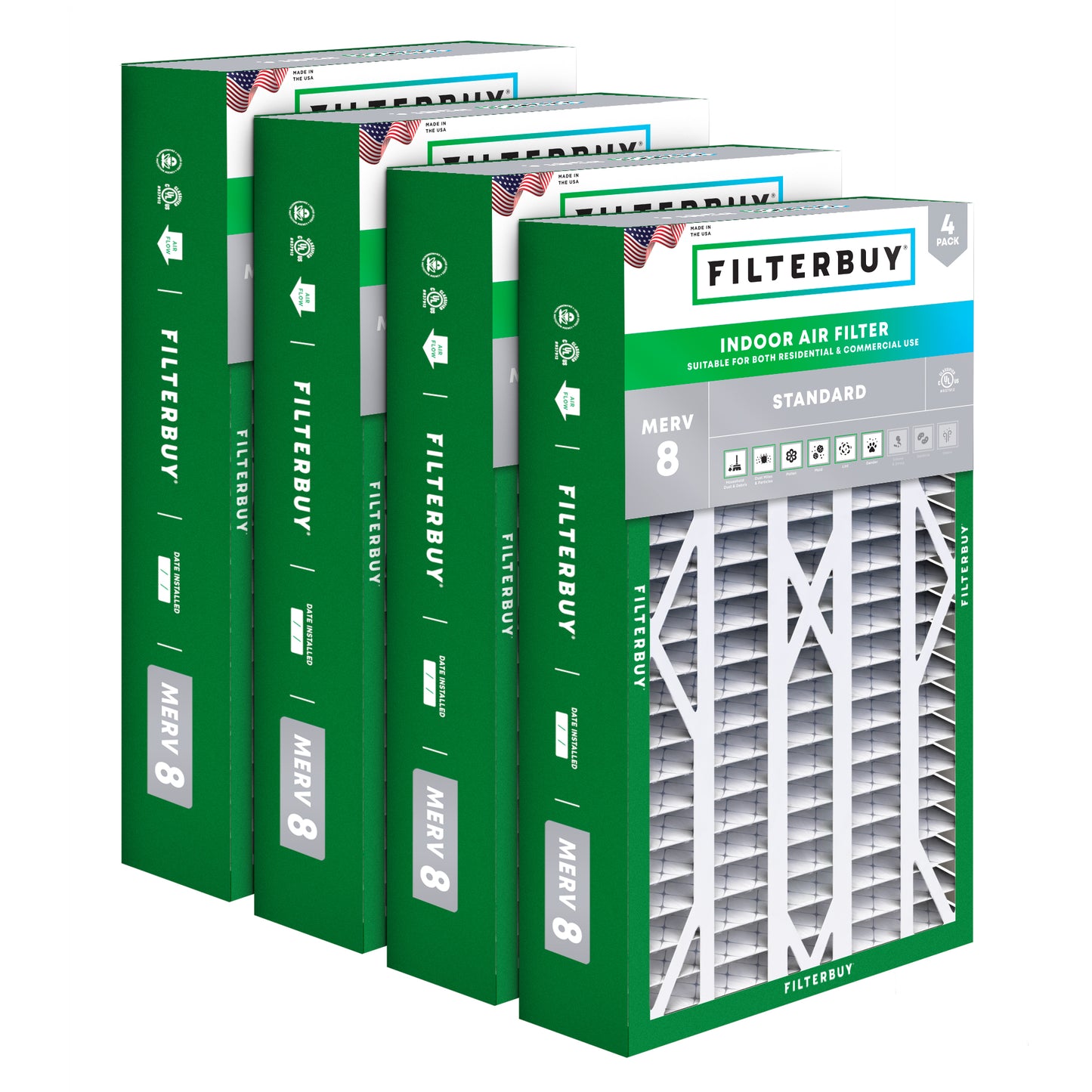 16X28X6 Aprilaire Compatible 2400 / 401 MERV 8 Replacement Filter