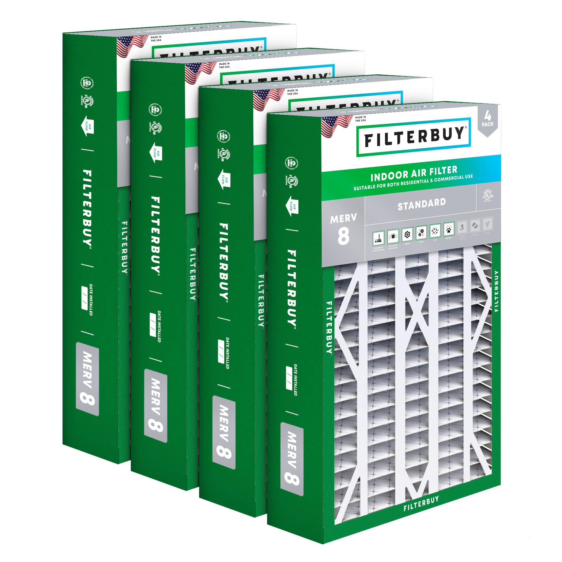 16X28X6 Aprilaire Compatible 2400 / 401 MERV 8 Replacement Filter