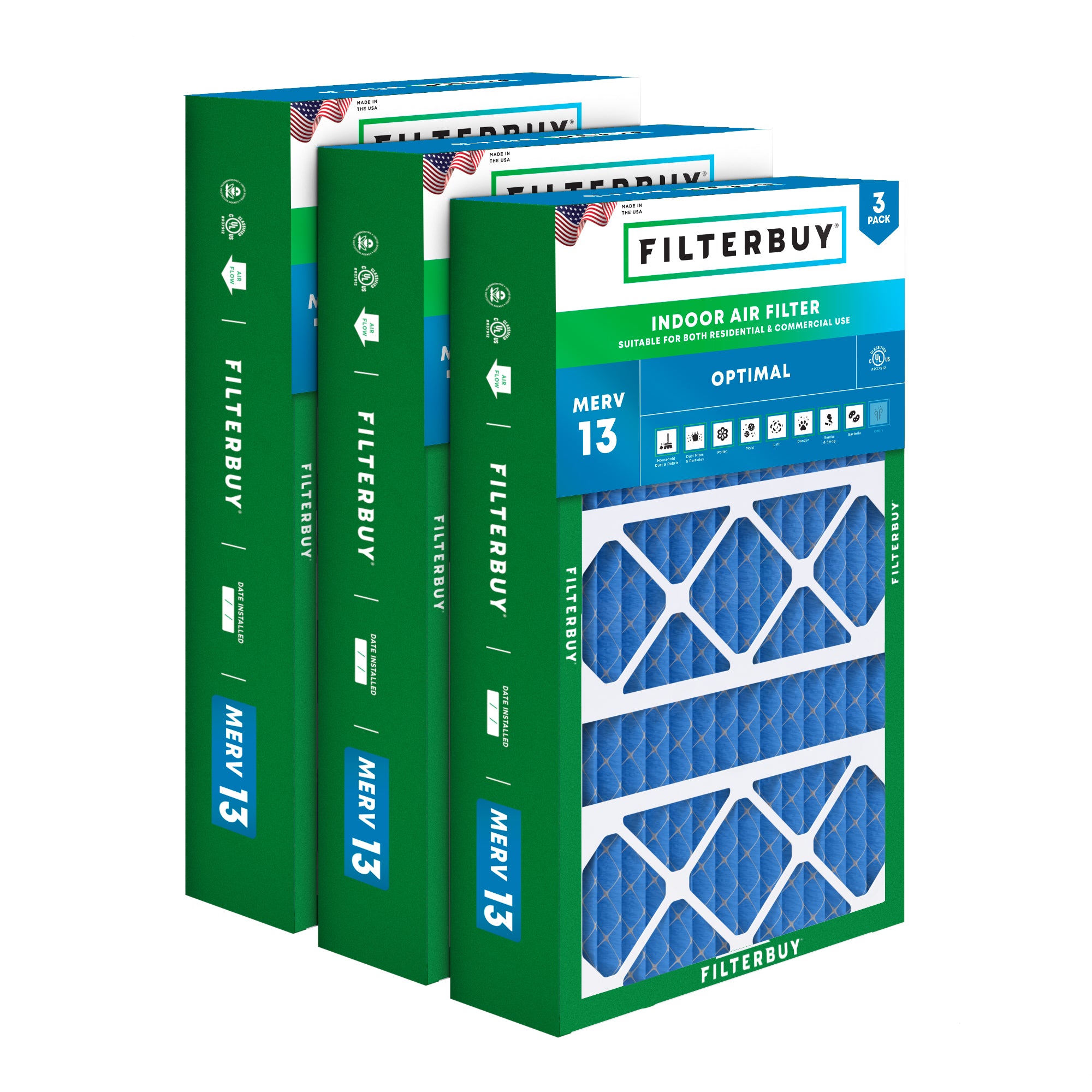 Lennox 17x26x4 MERV 13 Replacement Filter