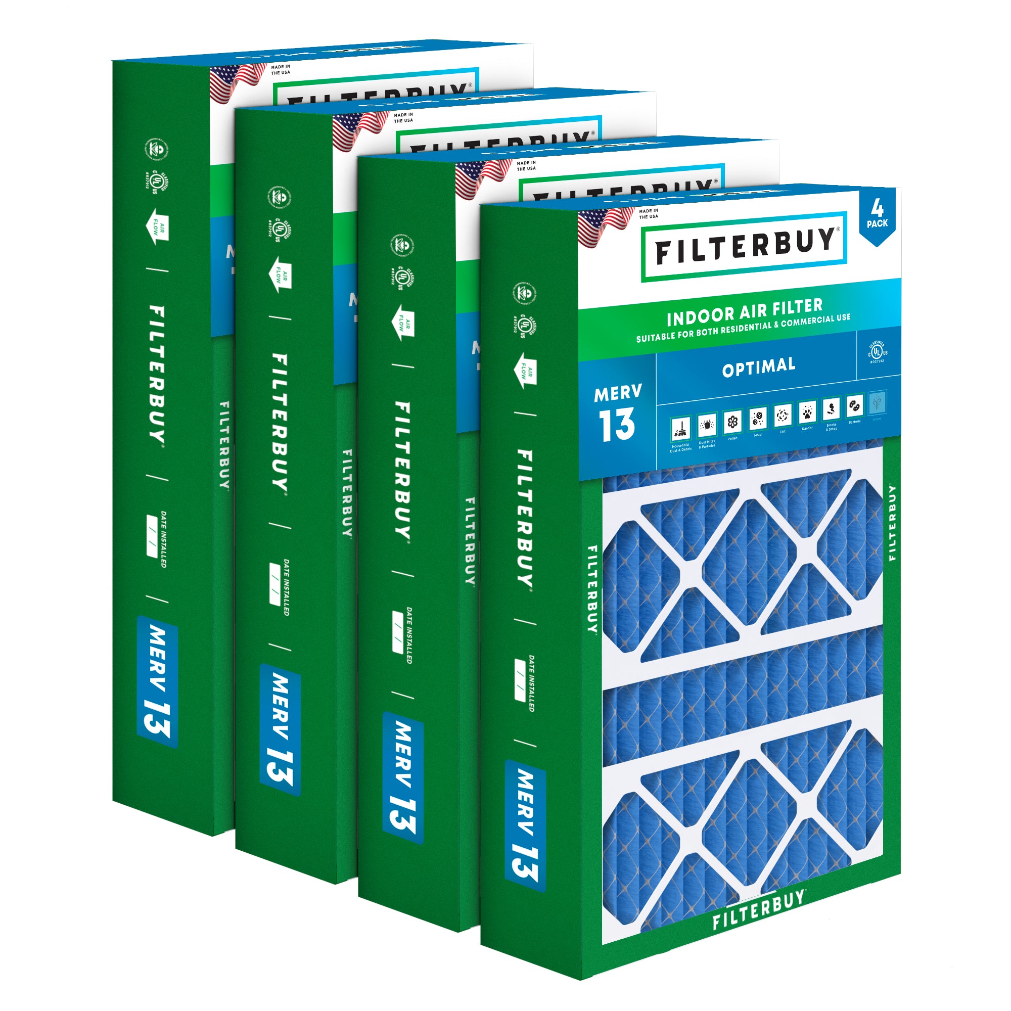 Lennox 17x26x4 MERV 13 Replacement Filter