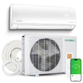 18,000 BTU Ductless Mini Split AC and Heat Pump, 17 SEER2, Variable Speed Inverter, Single Zone (230V)